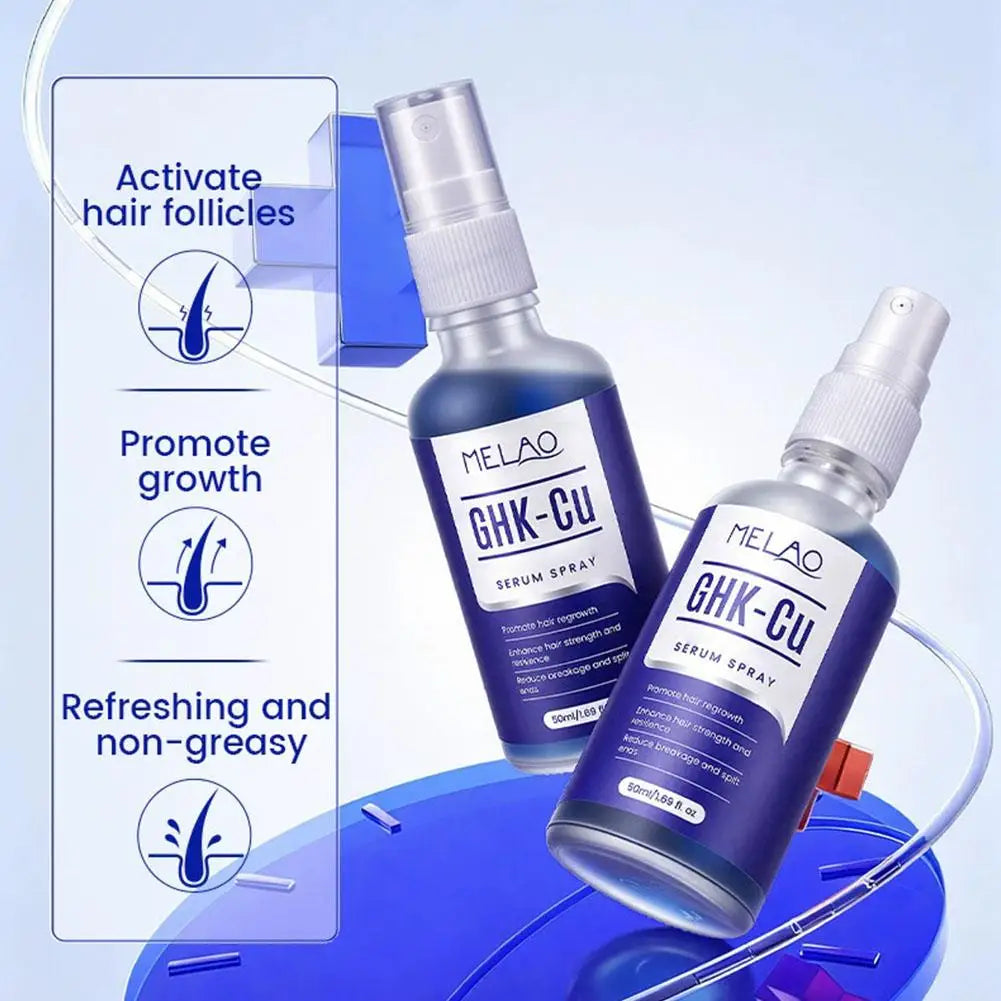 GHK-Cu Copper Peptide Hair Growth Serum 50ml | Thicker Hair