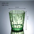 Acrylic AS Water Cup Household Plastic Gargle Beer Restaurant Juice