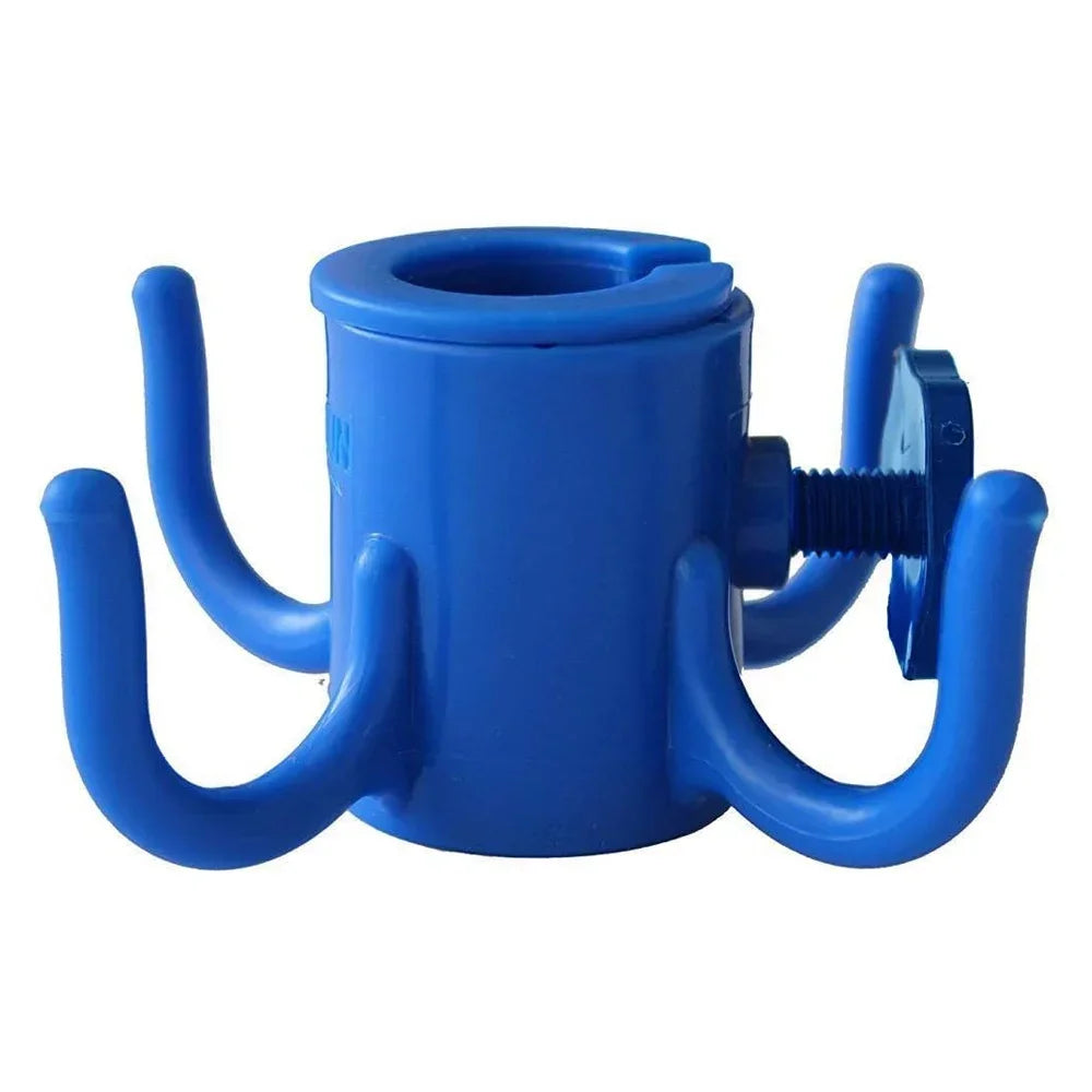 Beach Umbrella Sand Anchor with 4-Prong Hanging Hook