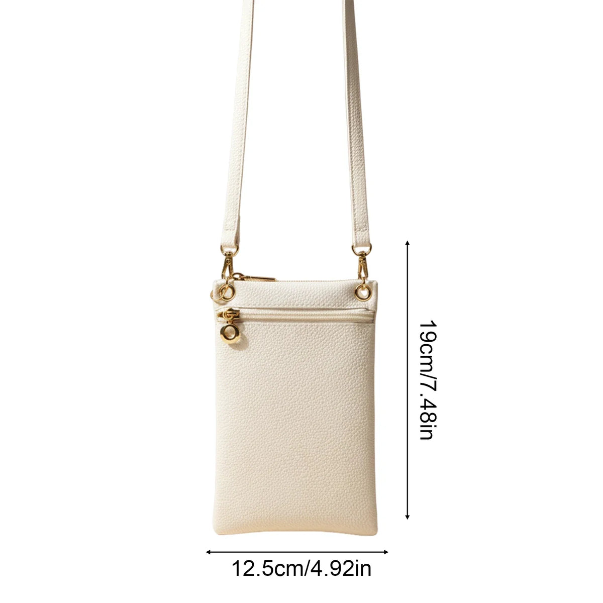 Women's Lychee Texture Crossbody Shoulder Bag | Daily Handbag
