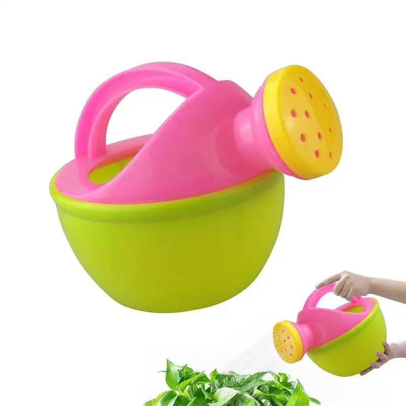Baby Bath Toy Colorful Plastic Watering Can Pot Beach Play Sand
