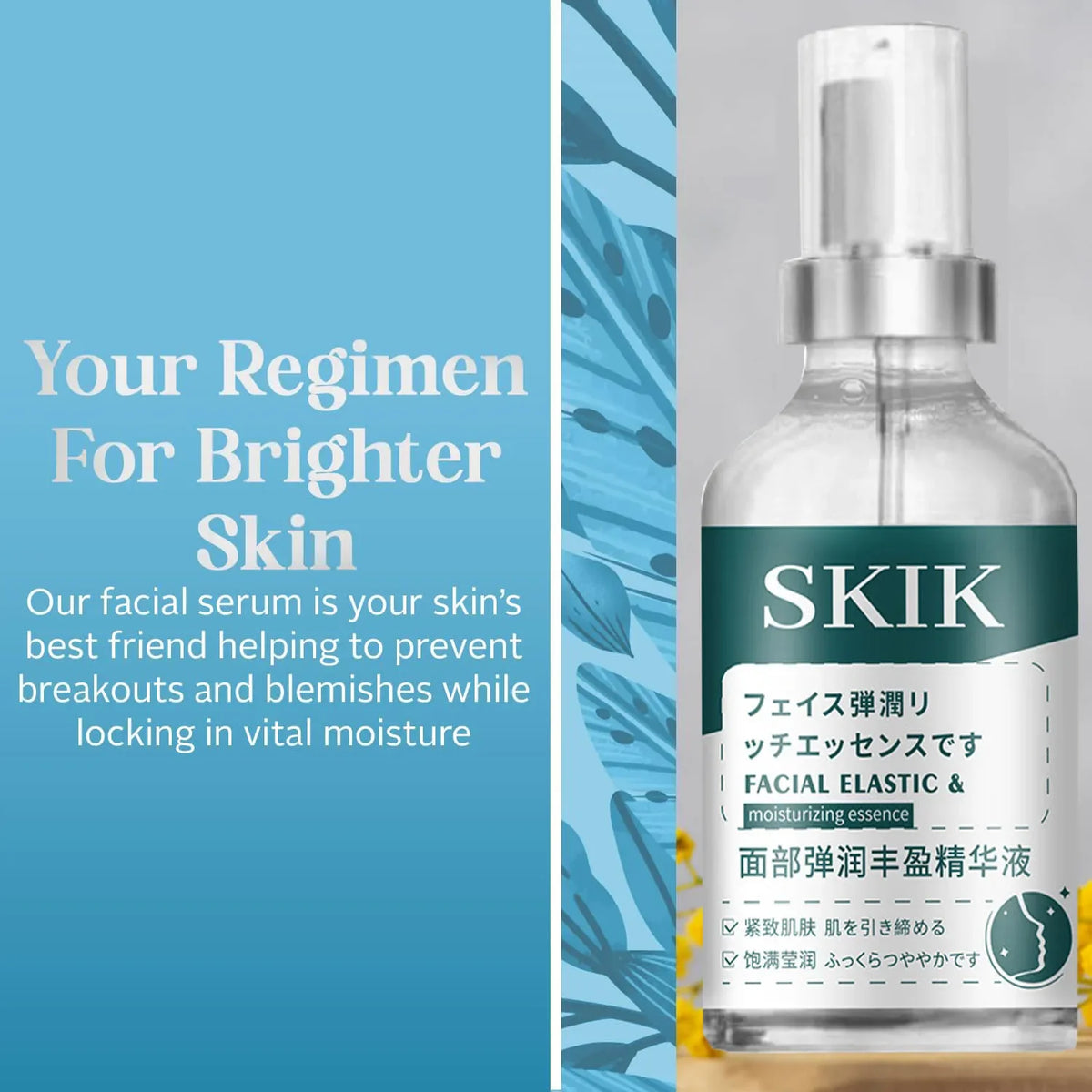Hyaluronic Acid Serum Face Pore Cleansing Skin Tightening Hydrating