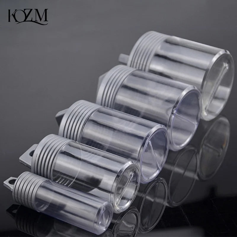 Modular Transparent Plastic Storage Bottles for Small Parts