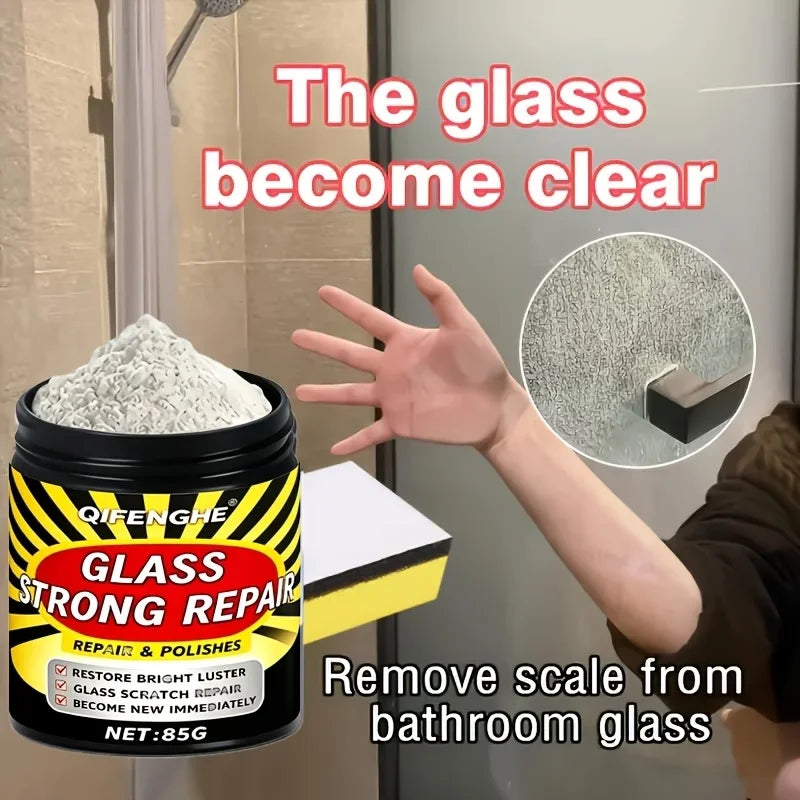 Car Glass Scratch Repair Powder 85G | Windshield Polish