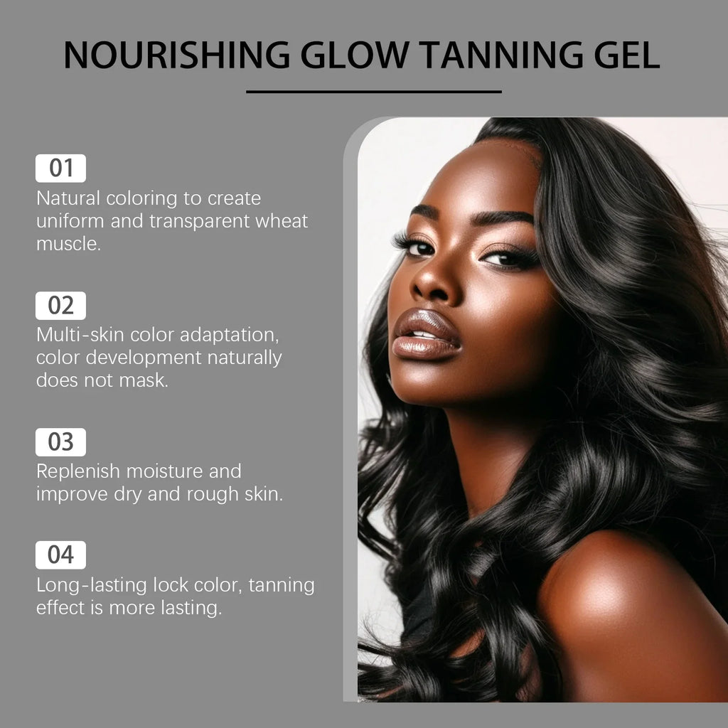 Sunless Self-Tanning Bronzing Gel with Carrot Extract – 250ml