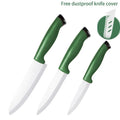 Professional Ceramic Fruit Knife Set with Sleeve – 1 or 3 Piece