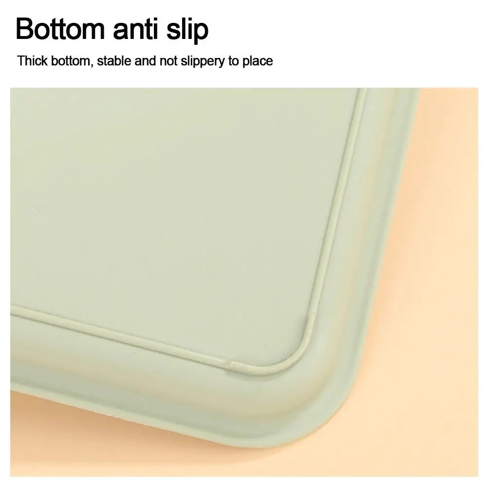 Northern Europe Plastic Storage Tray Multicolor Rectangular Food