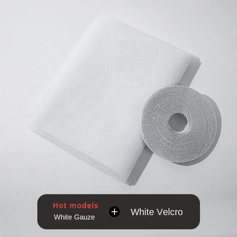 Self-Adhesive Window Fly Screen | DIY Mosquito Net Mesh