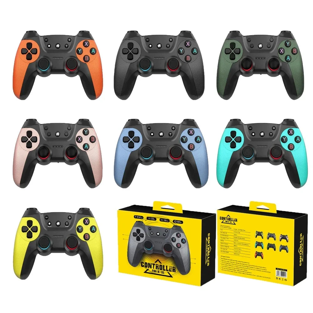 Wireless Bluetooth Gamepad – Switch, PS3, Android & PC