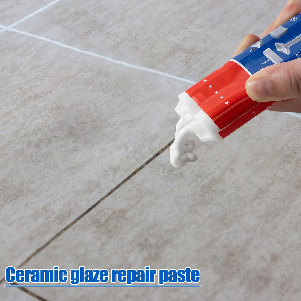 Ceramic Tile Crack Filler Paste – Fast-Drying Grout Repair 50ml