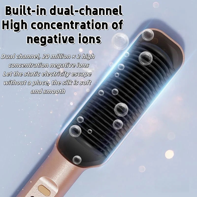 URGGU Electric Hot Comb – Hair Straightener & Styler Tool