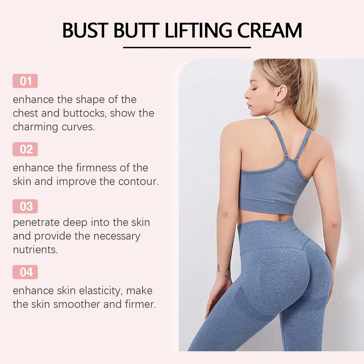 OceAura Bust & Hip Firming Cream | Moisturizing Body Nourisher