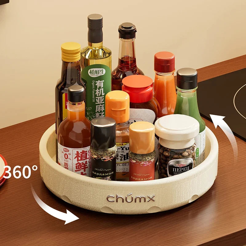 360-degree Rotating Desktop Storage Box Practical Multi-purpose