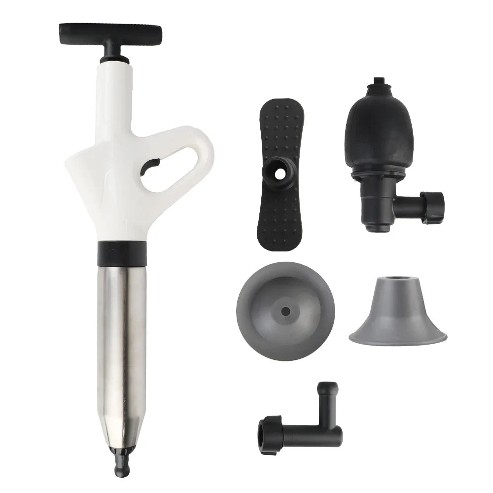 High-Pressure Air Drain Blaster – Toilet & Pipe Clog Remover