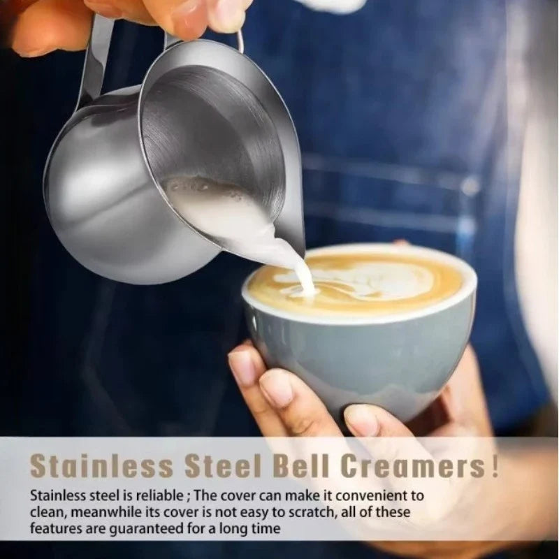 Coffee Milk Frothing Pitcher Cup Stainless Steel Espresso Creamer