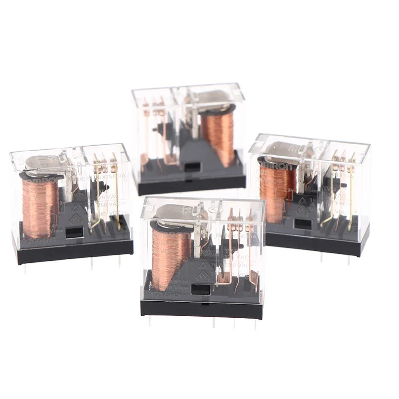 5 8Pin 10A 250VAC Miniature Low-power Relay G2R 12VDC 24VDC 12V 24V