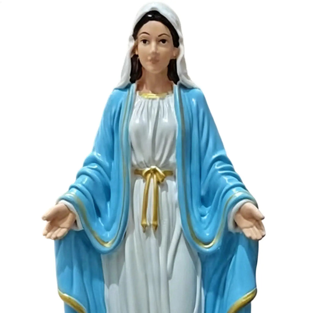 Virgin Mary Catholic Statue – Resin Holy Mother Figurine