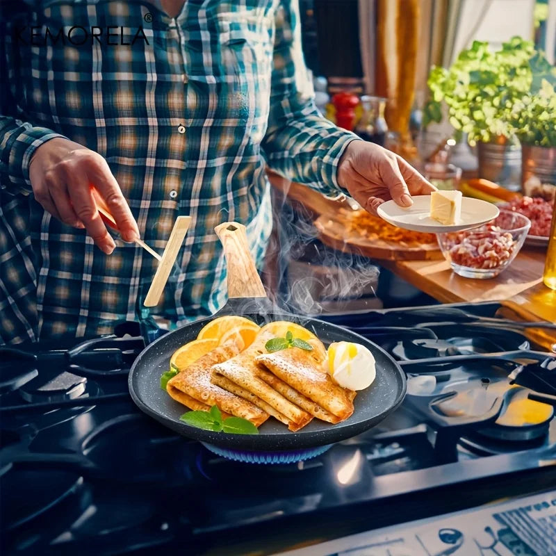 KEMORELA Ceramic Non-Stick Pancake & Tortilla Pan | All Stovetops
