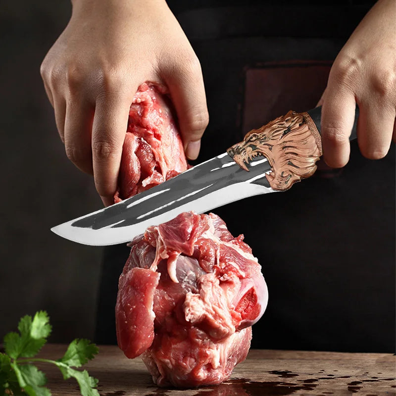 InLeung Boning Knife – Sharp Stainless Steel Chef Slicing Knife