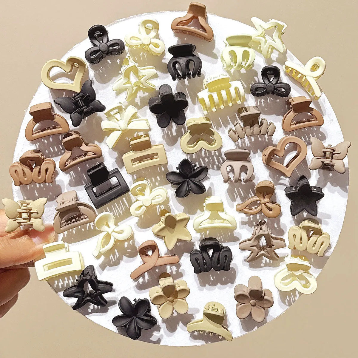 20-Color Cute Hair Clips | Beach, Hawaiian & Everyday Wear