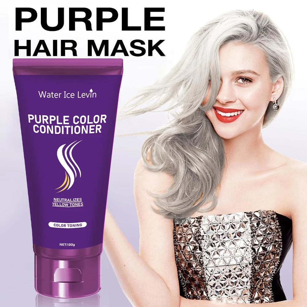 Purple Keratin Hair Mask – Repair Dry Frizzy Damaged Hair