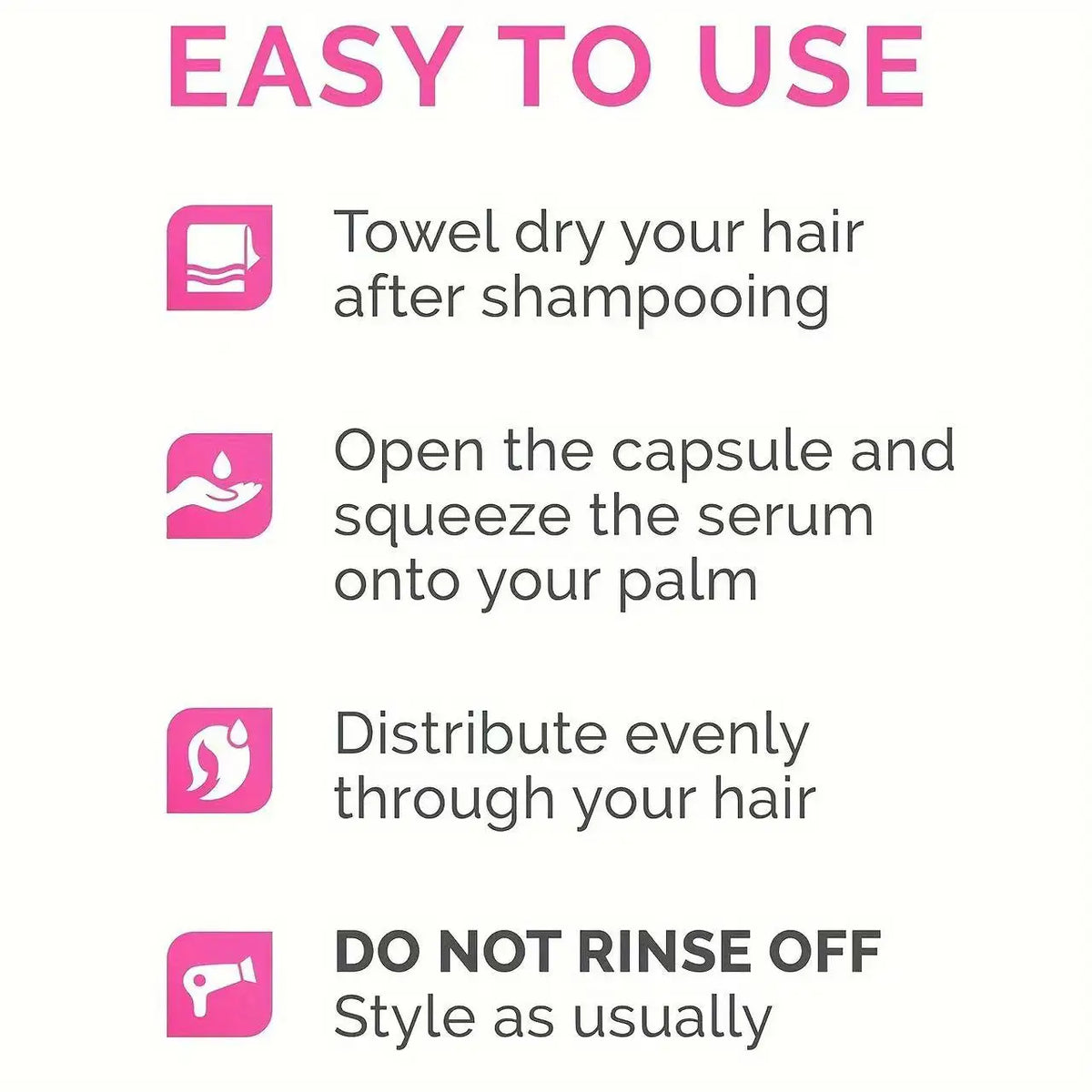 Avocado Argan Oil Hair Serum Repairing Frizz Control Shine Boost Dry