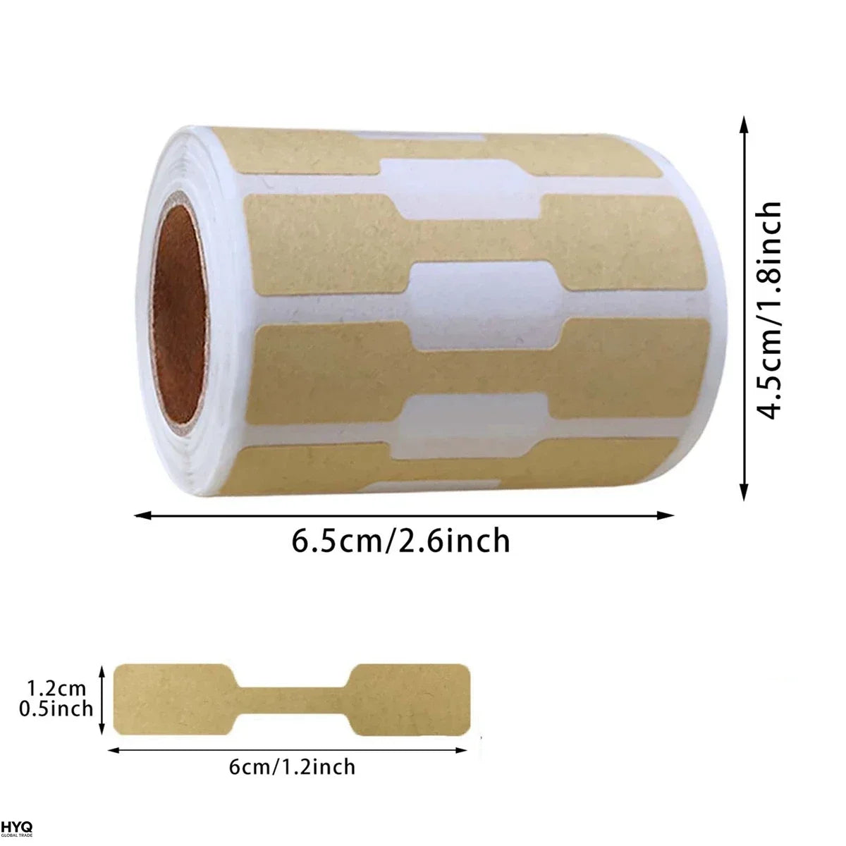 Roll Price Stickers Jewelry Tags Self Adhesive White Blank Sticker