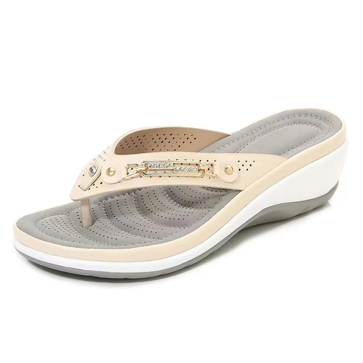 Women's Open Toe Non-Slip Slides – Beach Sandals & Slippers