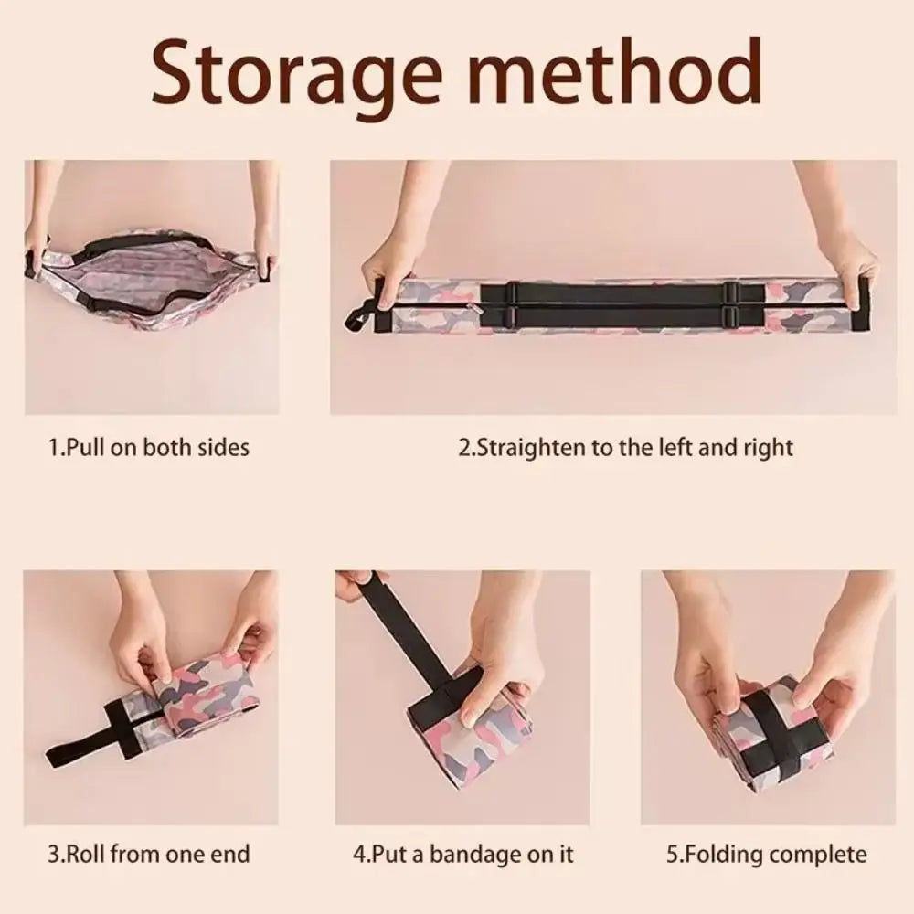 Foldable Reusable Shopping Bag | Waterproof Eco Tote