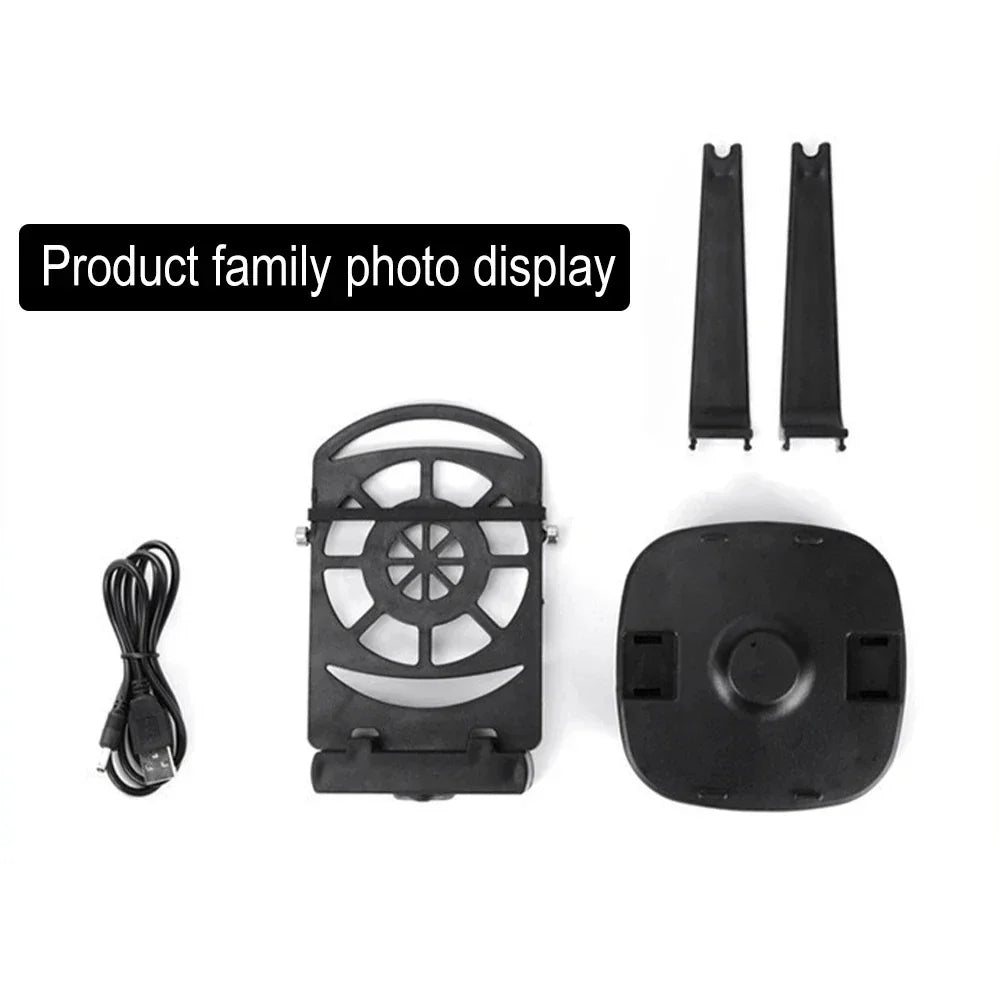 Dual Phone Step Shaker – Auto Pedometer Swing Stand