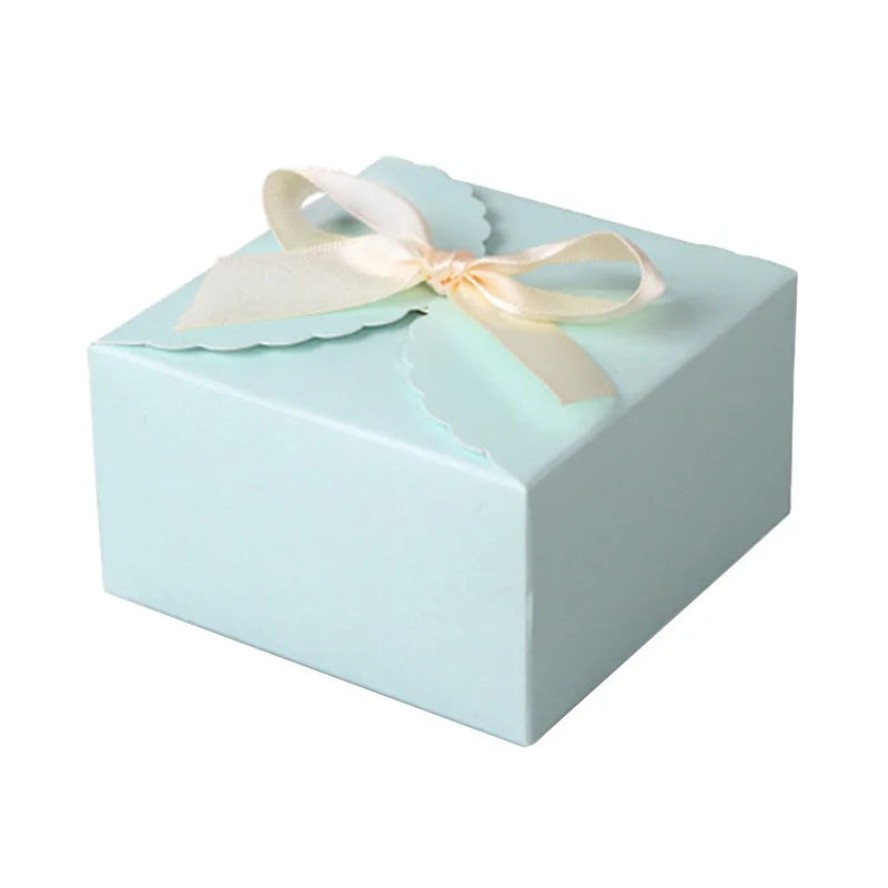 Square Handmade Soap Folding Packaging Box Jewelry Organizer Candy