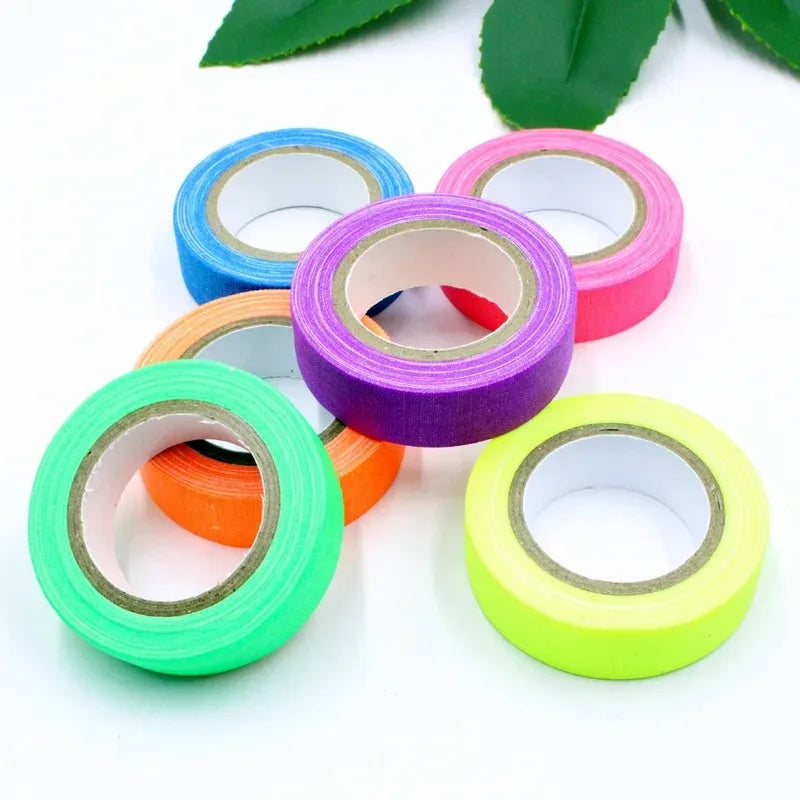 UV Fluorescent Cloth Tape 1.5cm x 5m – Matte, No Residue