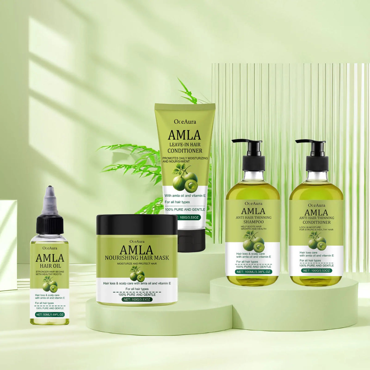 OceAura Amla Oil Hair Mask – Growth, Repair & Frizz Control