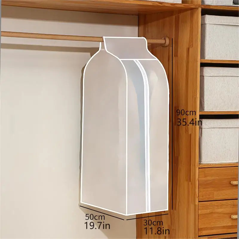 Clothes Dust Cover Wardrobe Hanging Window Clothing Cloth Household