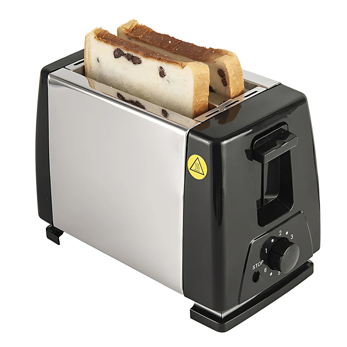 URGGU 2-Slice Wide Slot Toaster | 6 Browning Levels, Auto Pop-Up