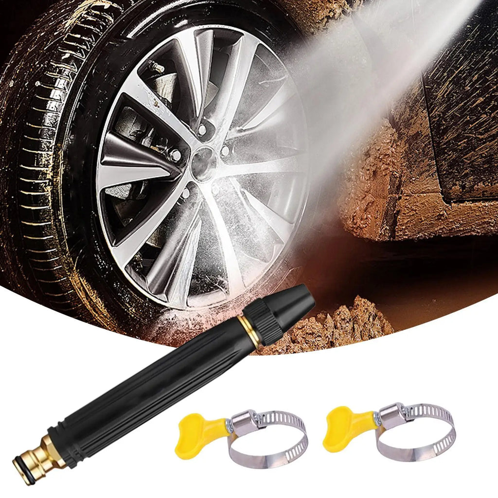 Adjustable High-Pressure Hose Nozzle – Car, Garden & Patio