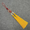 Antique Hanfu Tassel Pendant | Ethnic Cheongsam Décor 25cm
