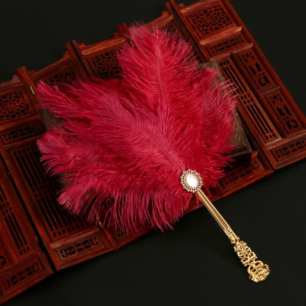 Feather Fan Dance Prop | Cosplay, Cheongsam & Stage Performance