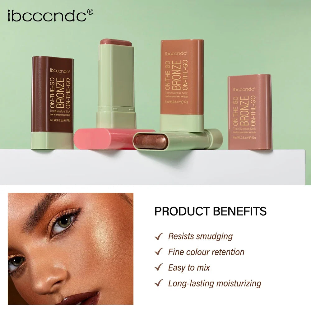 ibcccndc Pearl Glow Contour & Highlight Stick – 4 Shades