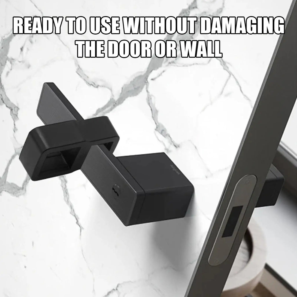 Door Knob Stopper Soft Silicone Handle Protective Detachable