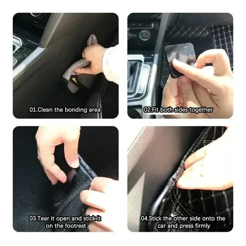 Self-Adhesive Hook & Loop Fastener Strips | Cable Organizer