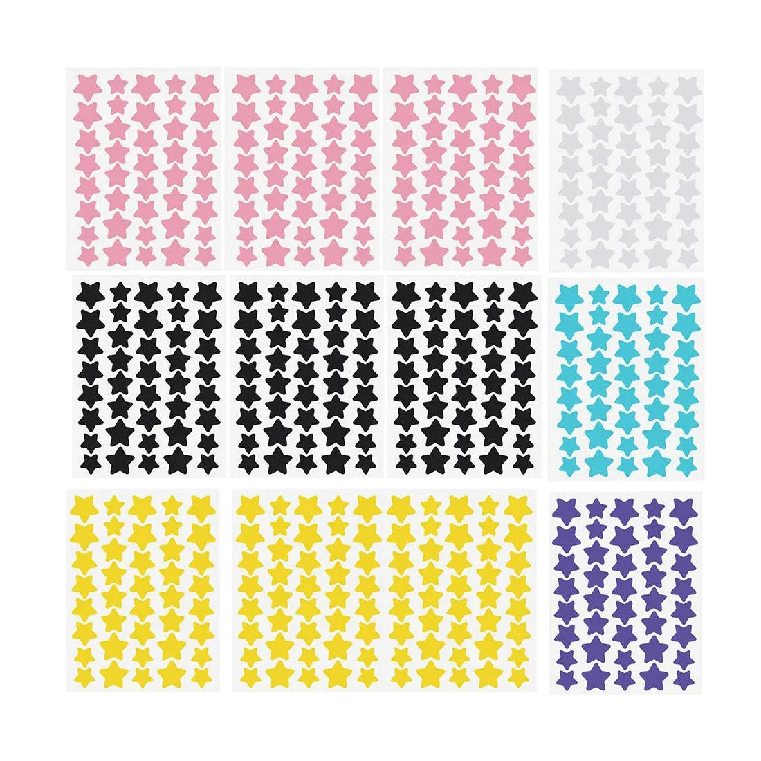 40-Pack Star Pimple Patches – Invisible Waterproof Acne Cover