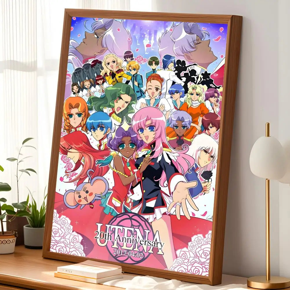 Revolutionary Girl Utena Anime Poster – Self-Stick HD Wall Art