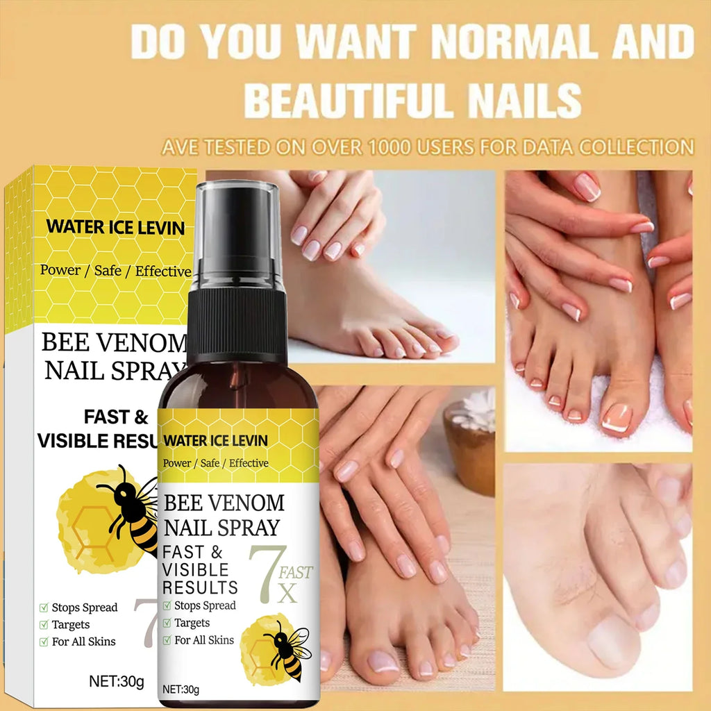 Bee Venom Nail Spray – Strengthen Nails with Hyaluronic Acid