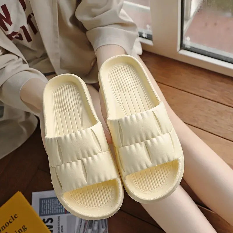 Non-Slip Soft Slippers for Women & Men – 11-Pair Set