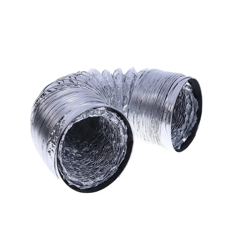 4 Inch Flexible Aluminum Exhaust Duct | 100mm Ventilation Hose