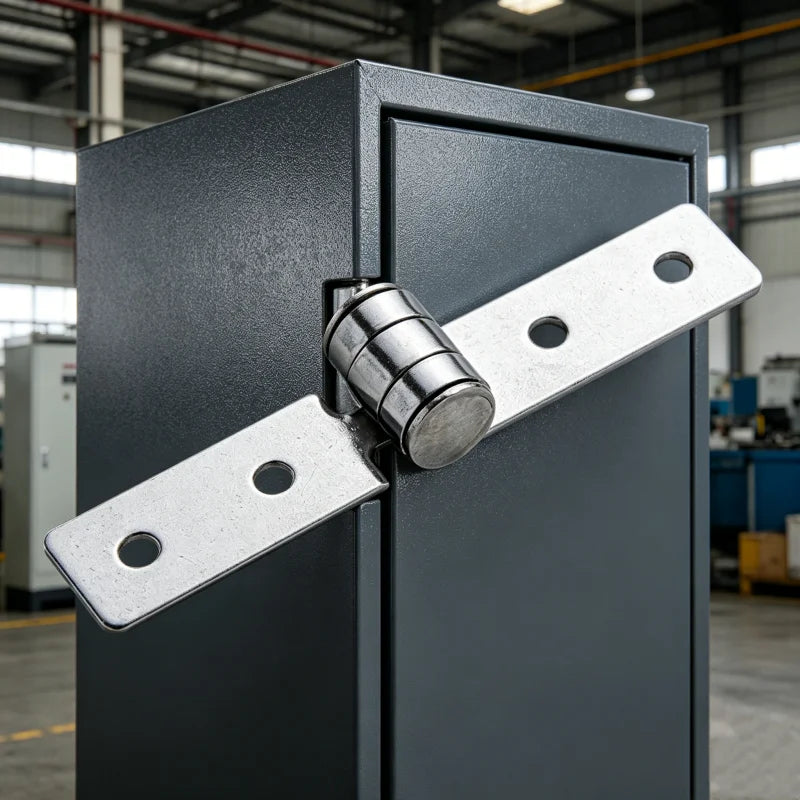 2PCS Heavy-Duty Stainless Steel Frameless Flat Folding Hinges