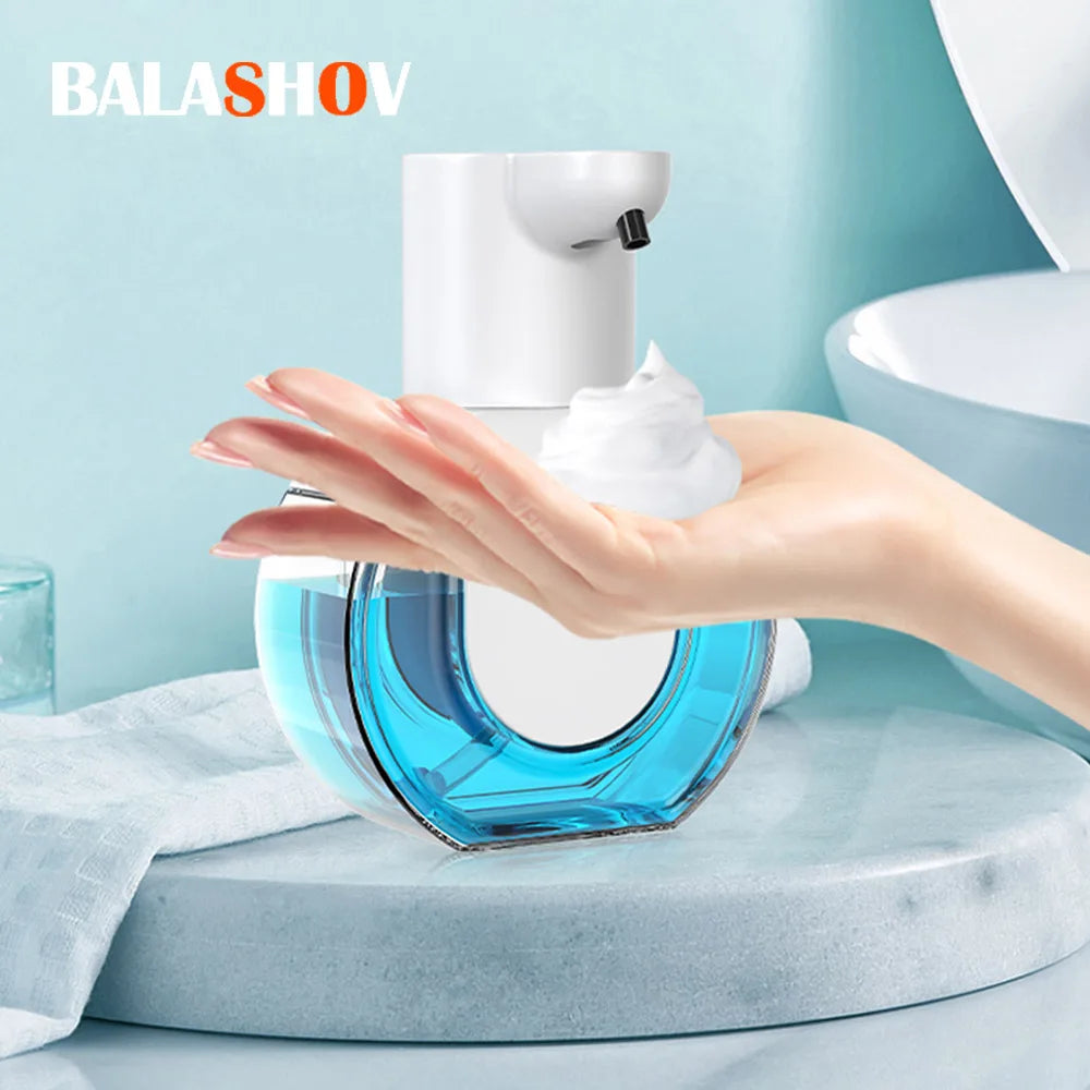 420ml Touchless Soap Dispenser – Wall-Mounted, USB-C Rechargeable