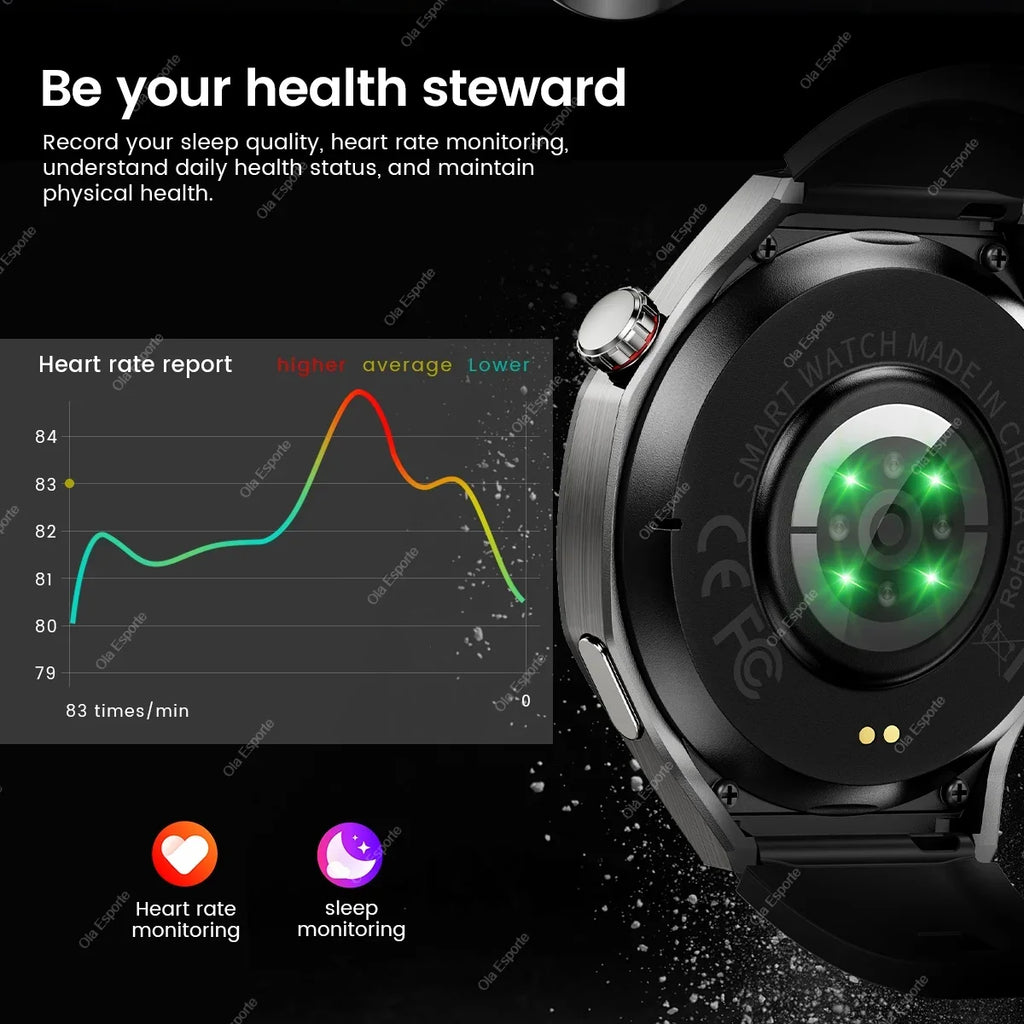 Ola Esporte HT30 Smartwatch – Bluetooth Calling & Heart Rate