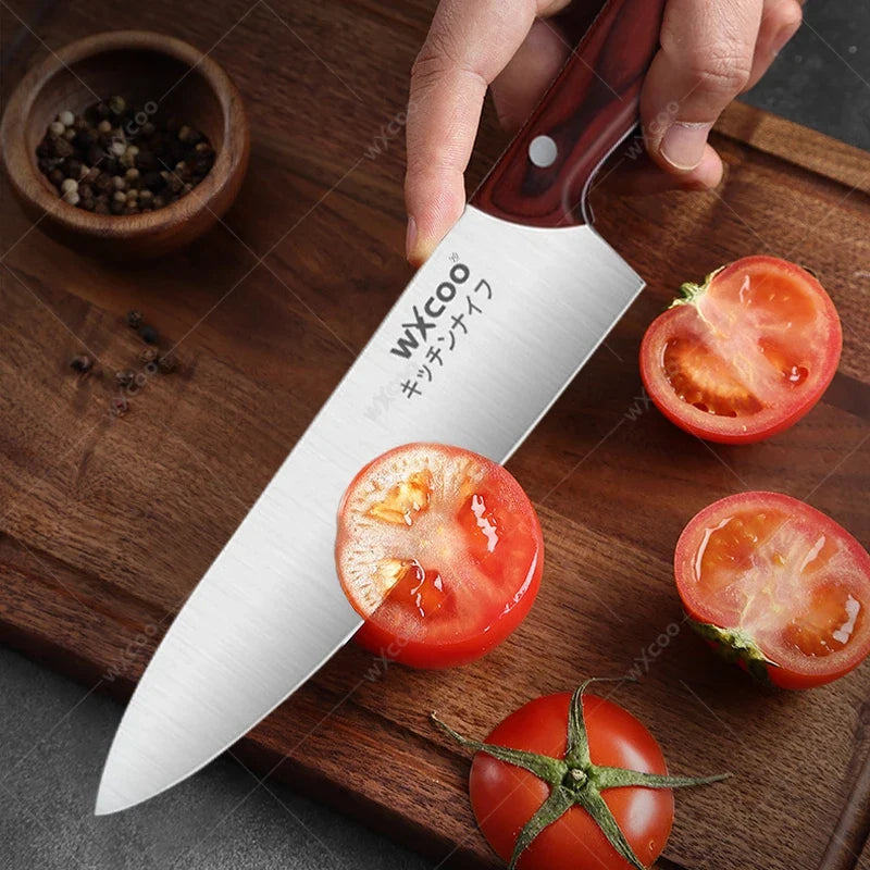 WXCOO Japanese Chef Knife Set – Sharp Stainless Steel Kitchen